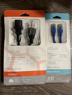 Powercord/Ethernet Cable