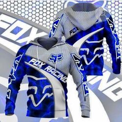 Fox Racing  3D Hoodie 