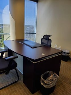 Executive Desk with Modesty Panel