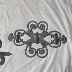 Vintage Cast Iron Wall Hook Hanger