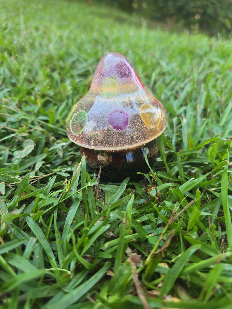 Mushroom Paper Weight Creation