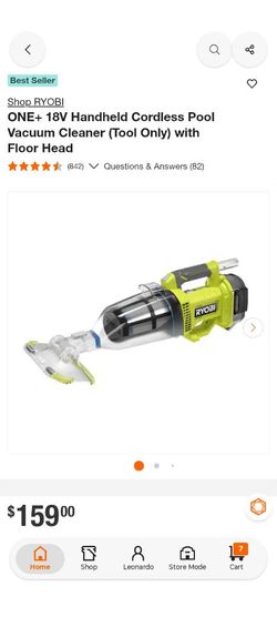 Ryobi pool vacuum
