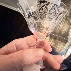 Curated Vintage Champagne Glasses 