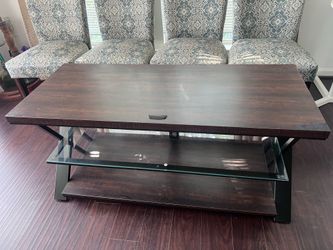Tv table with stand