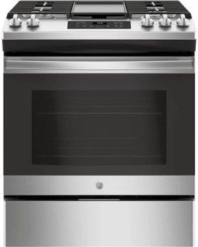 GE 30" Stainless Steel Gas Slide-In Range New