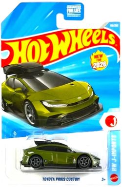 Hot Wheels Toyota Prius Custom Die-Cast Car