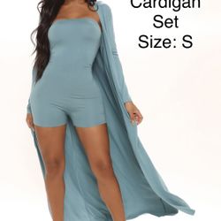 Romper Cardigan Set