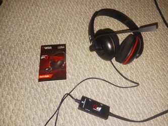 P11 Turtle Beach Headset W/ DSS 5.1 Surround Sound