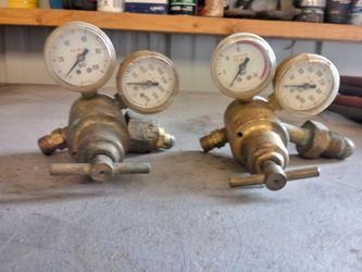 Oxygen acetylene gauges