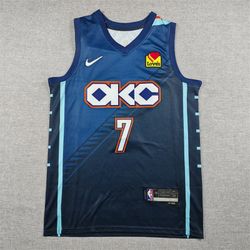 Oklahoma City Thunder Chet Holmgren swingman jerseys S-2xl new version