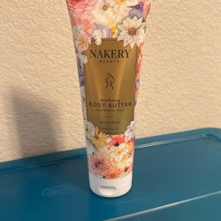Nakery Beauty  Skin Toning Body Butter *Summer Petals* 10 fl. oz.~Sealed
