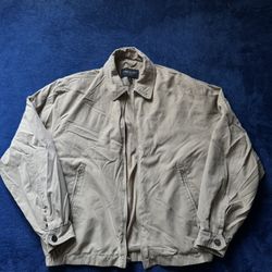 Size Medium London Fog Auburn Full-Zip Golf Jacket