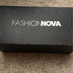 Fashion Nova Tie Up Heels