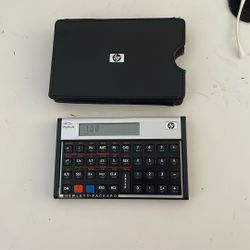 HP 12c Platinum Financial Calculator 