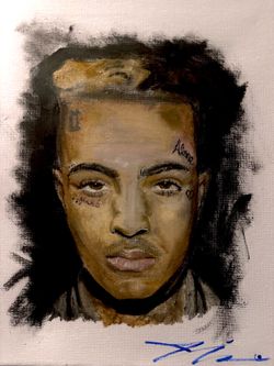 Xxxtentacion painting