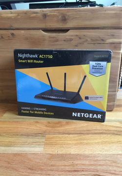 Nighthawk smart WiFi router