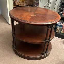 Solid Wood End Table