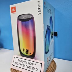 JBL Pulse 5 Bluetooth Speaker New -PAY $1 To Take It Home - Pay the rest later -