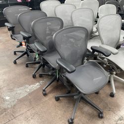 Herman Miller Aeron Remastered Size B with Store Warranty And Financing Available!