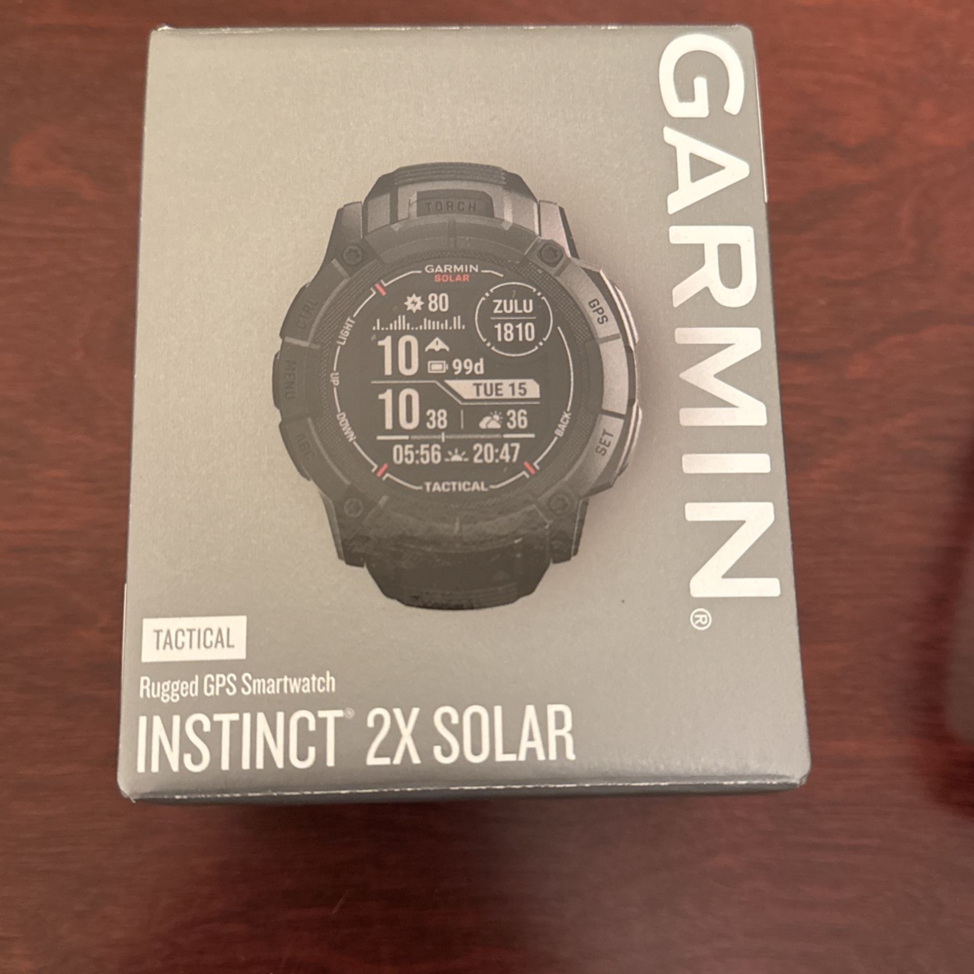 Garmin Instinct 2X Solar.