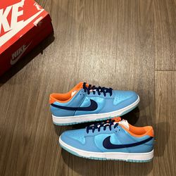 Nike Dunk: Blue Orange | 12M *Brand New*