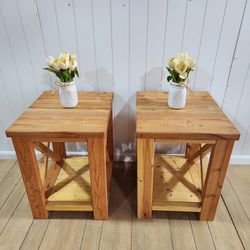 2 End Tables / Night Stands