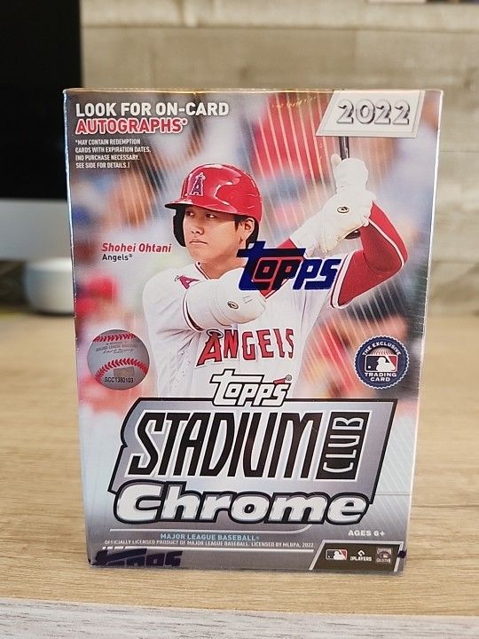 2022 Topps Stadium Club Chrome Blaster Box