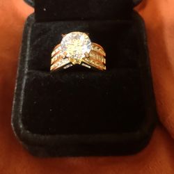 3.25 Carat Cubic Zirconia Ring 