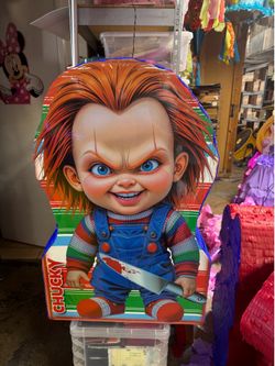Chucky figure piñata