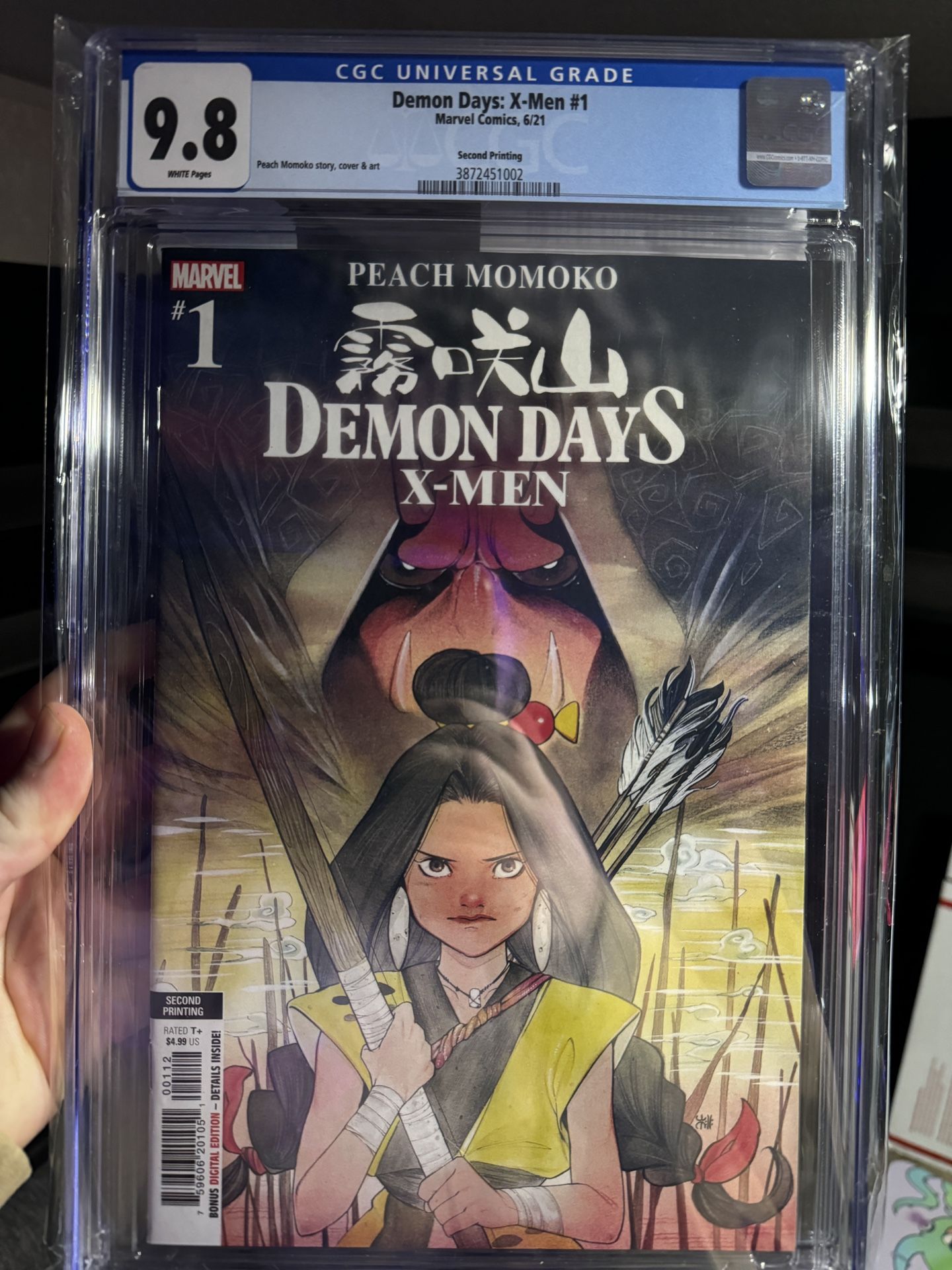 Demon Days X Men 1 Peach Momoko Comic CGC 