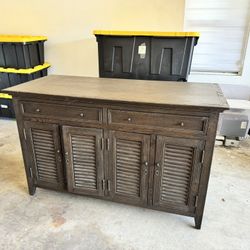 Restoration hardware Cabinet Under TV living Room Console Table 