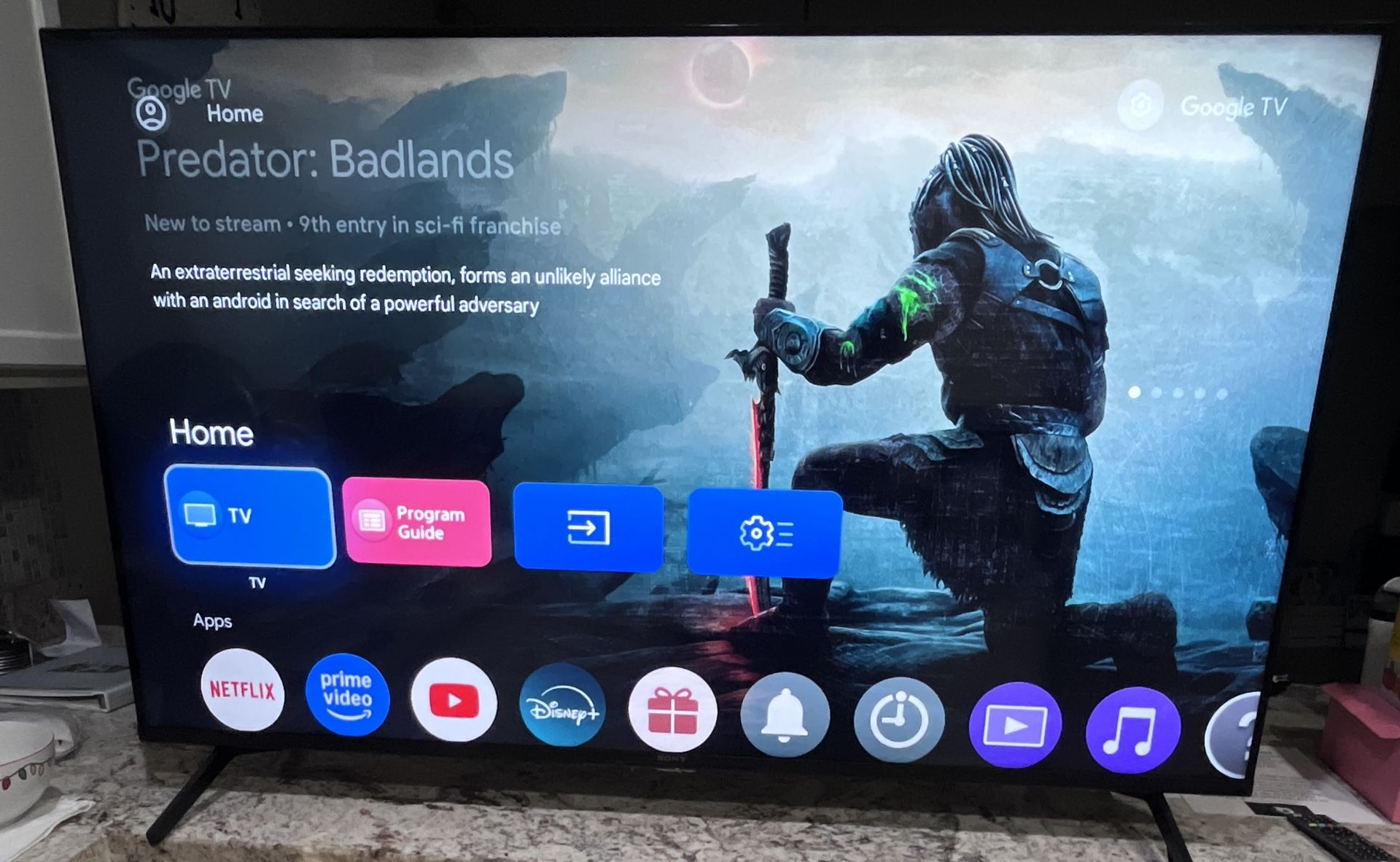 Sony Bravia KD-55X80K 55-inch 4K LED Smart TV (Google TV)- Used Good Condition