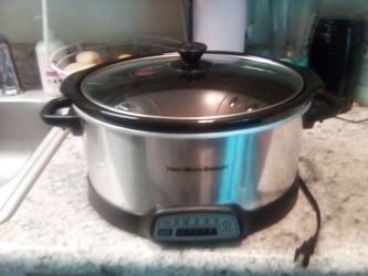 Hamilton Beach 6 quart programmable slow cooker