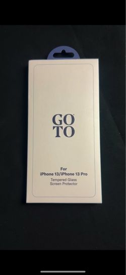 IPHONE 13/13 PRO - GoTo Screen Protector Tempered Glass