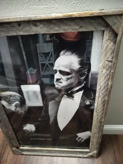 The god father picture frame