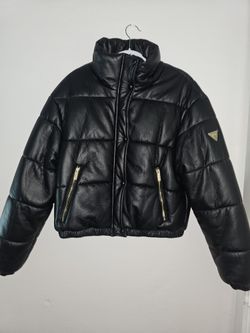 Guess
Faux Leather Puffer Jacket