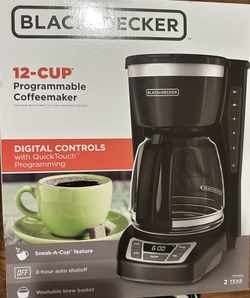 Black + Decker 12 Cup Programmable Coffee Maker