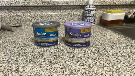 Unopened Similac Cans