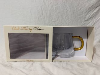 Disney Club 33 glass mug