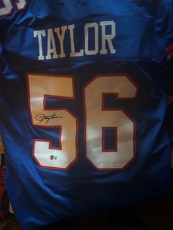 Lawrence Taylor signed and Beckett certified jersey