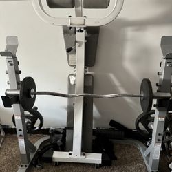 Weight Bench / Squat Rack/Olympics Bar