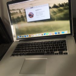 15 inches  MacBook Pro Retina  I7 Processor  16 GB Memory Ram  2014