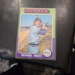 George Brett Magazine Card 