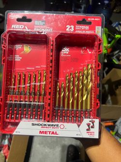 New Milwaukee drill bits