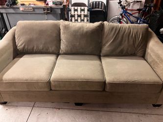 3-Seat Sofa with Back Cushions / Couch