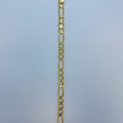 New Gold Figaro Bracelet 
