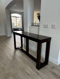 Sofa table / side table console credenza