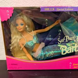 Sea Pearl Mermaid Barbie Doll Hills Special Edition 1995 NIB 13940 Vintage Mattel