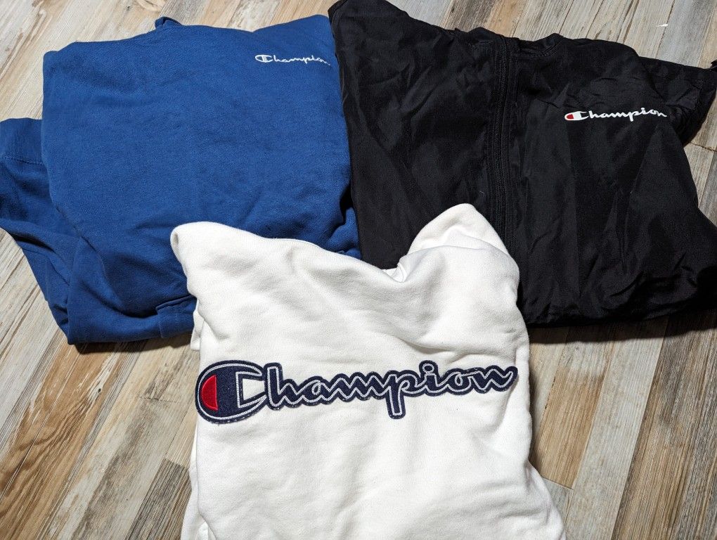 Hoodies ( Champion, Jordan, Vans, Adidas, American Eagle)