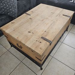 Rustic Chest Coffee Table